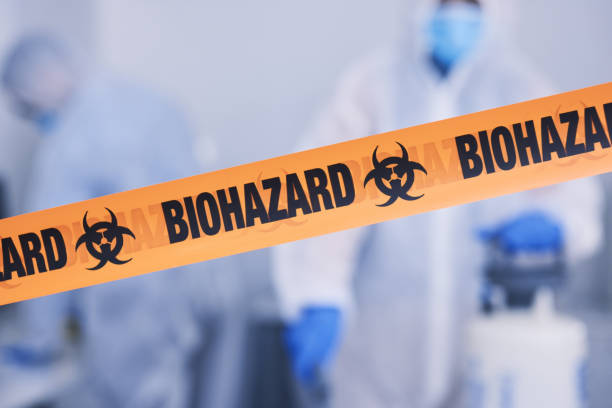 Professional Blood Cleanup technician working in Centereach, NY